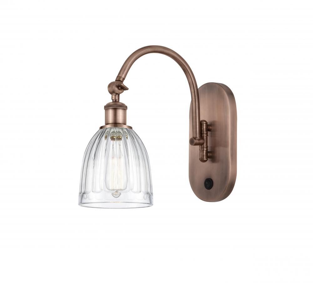 Brookfield - 1 Light - 6 inch - Antique Copper - Sconce