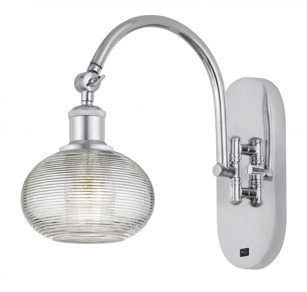 Ithaca - 1 Light - 6 inch - Polished Chrome - Sconce