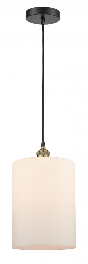 Cobbleskill - 1 Light - 9 inch - Black Antique Brass - Cord hung - Mini Pendant