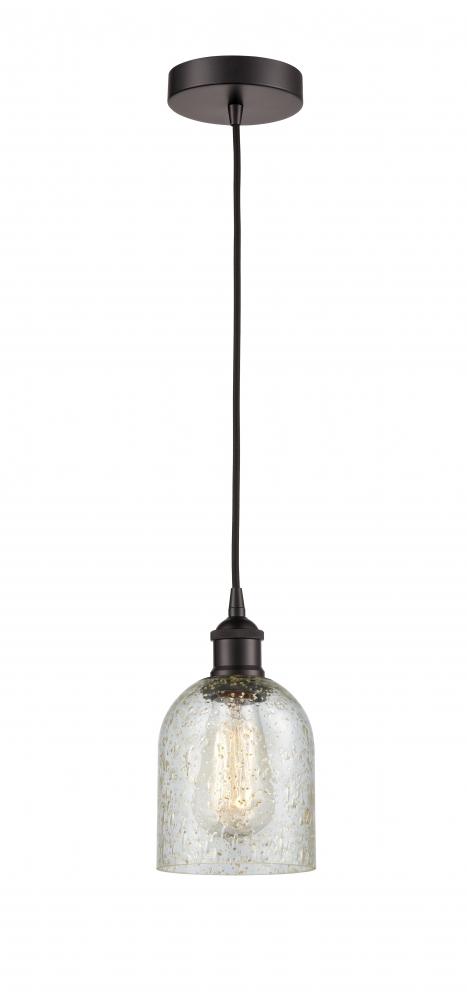 Caledonia - 1 Light - 5 inch - Oil Rubbed Bronze - Cord hung - Mini Pendant