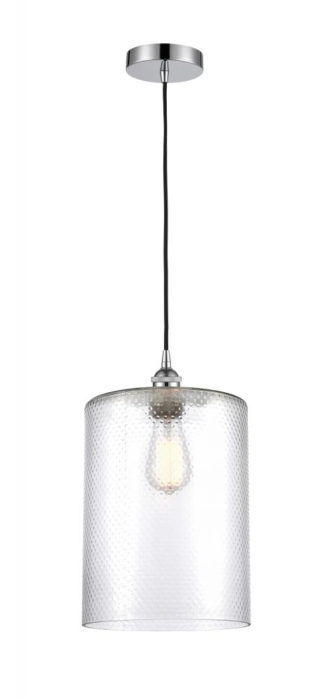 Cobbleskill - 1 Light - 9 inch - Polished Chrome - Cord hung - Mini Pendant