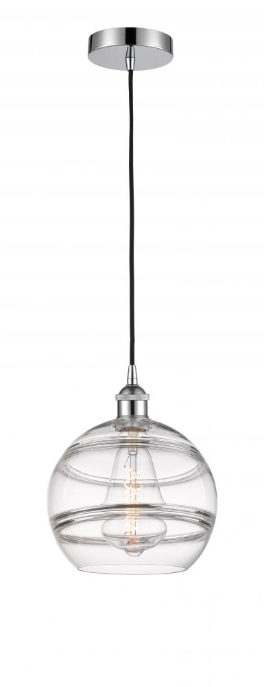 Rochester - 1 Light - 10 inch - Polished Chrome - Cord hung - Mini Pendant