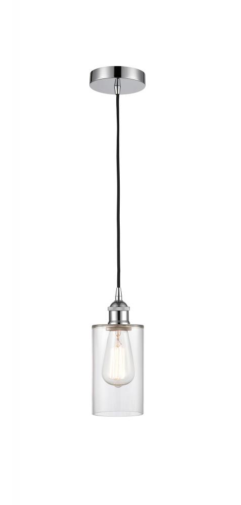 Clymer - 1 Light - 4 inch - Polished Chrome - Cord hung - Mini Pendant