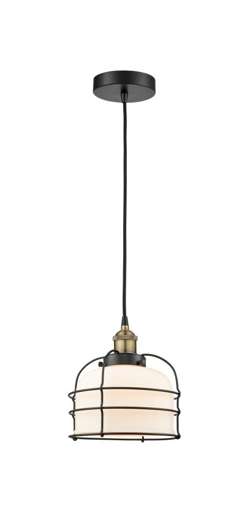 Bell Cage - 1 Light - 9 inch - Satin Gold - Mini Pendant