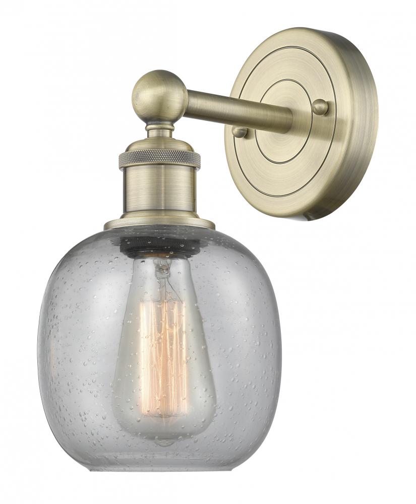 Belfast - 1 Light - 6 inch - Antique Brass - Sconce