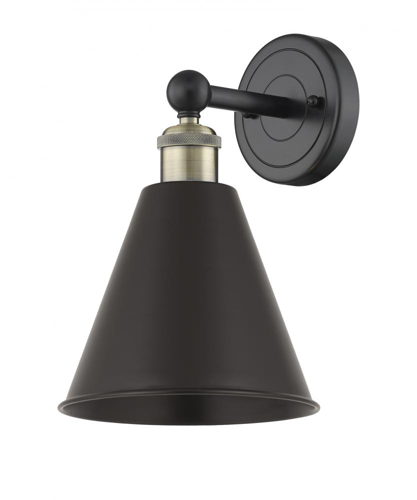 Berkshire - 1 Light - 8 inch - Black Antique Brass - Sconce