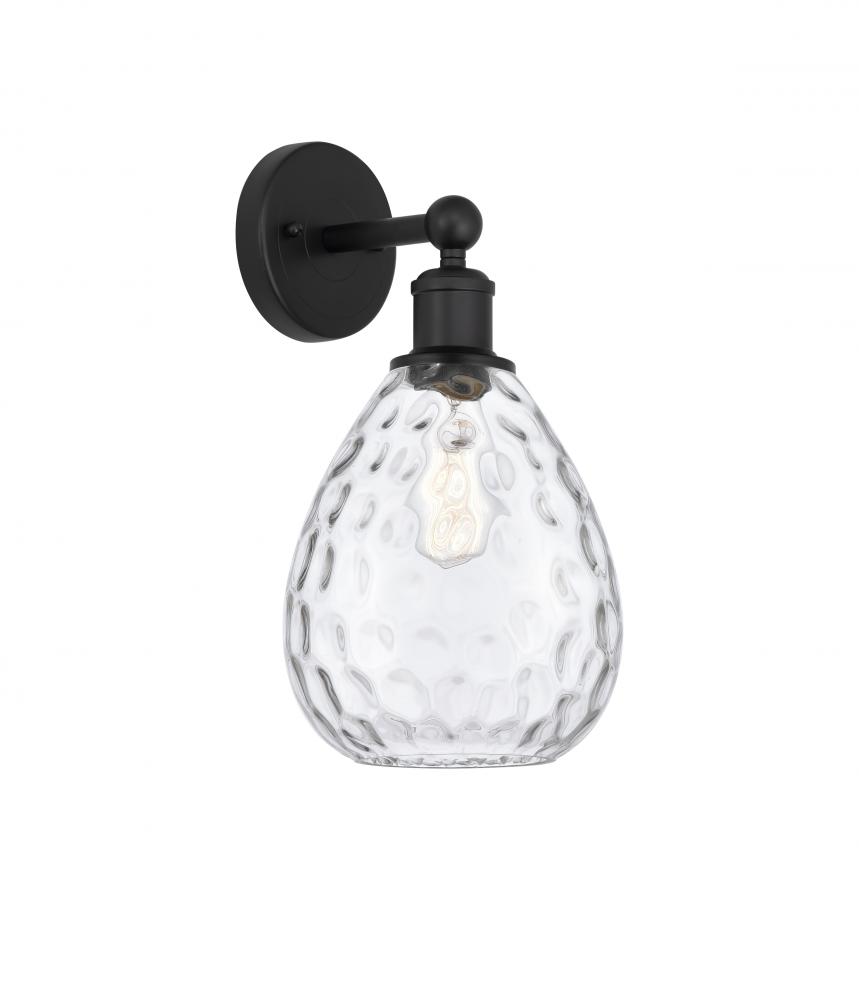 Waverly - 1 Light - 8 inch - Matte Black - Sconce