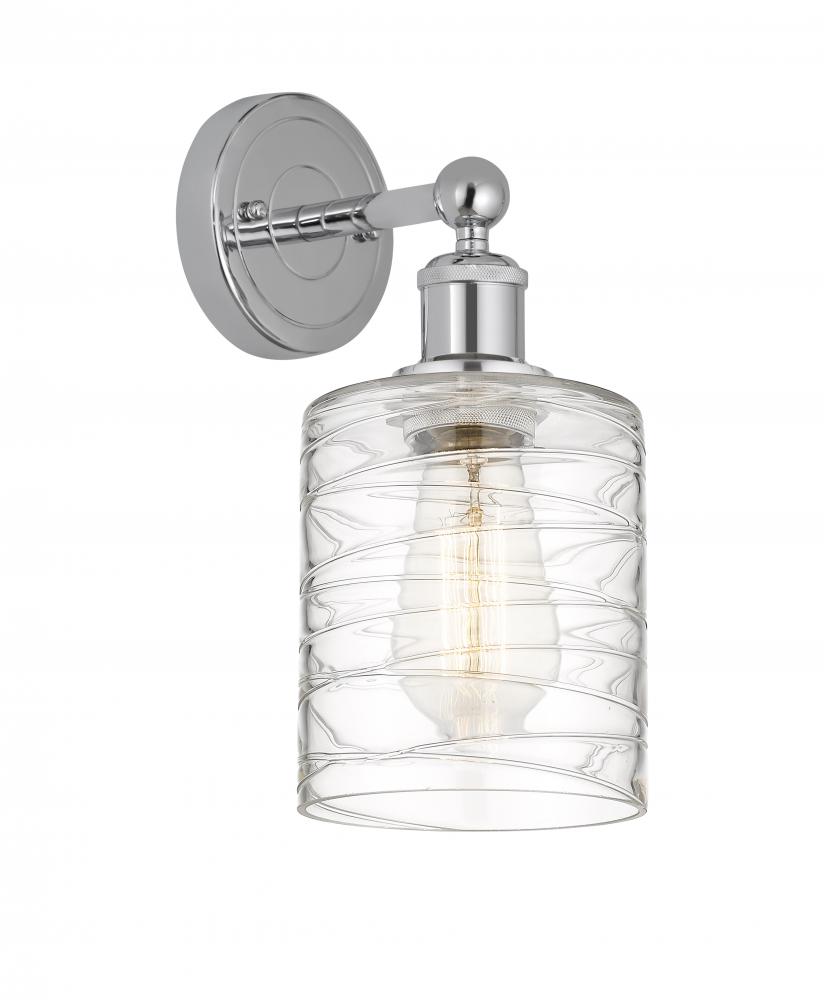 Cobbleskill - 1 Light - 5 inch - Polished Chrome - Sconce