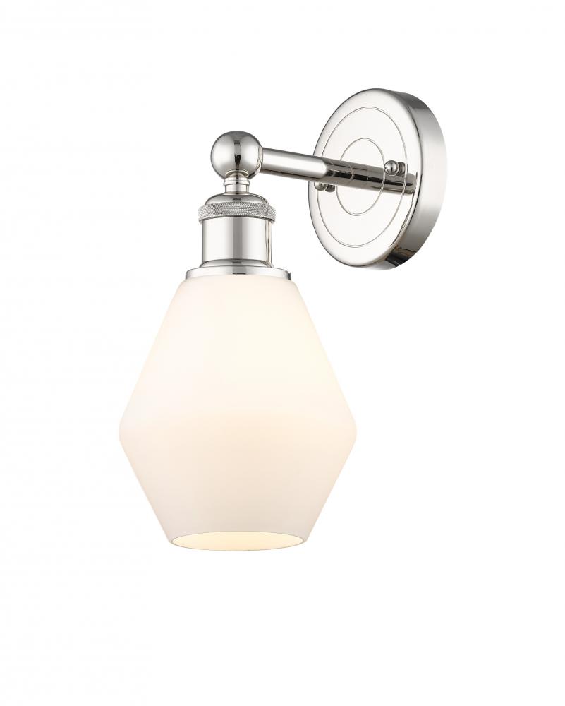 Cindyrella - 1 Light - 6 inch - Polished Nickel - Sconce