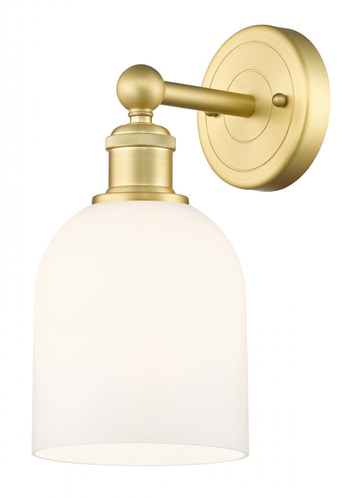 Bella - 1 Light - 6 inch - Satin Gold - Sconce