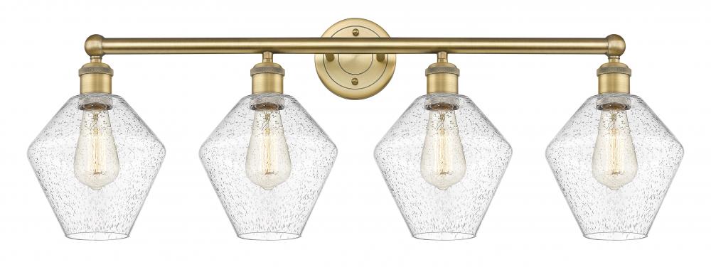 Cindyrella - 4 Light - 35 inch - Brushed Brass - Bath Vanity Light