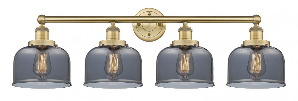 Bell - 4 Light - 35 inch - Brushed Brass - Bath Vanity Light