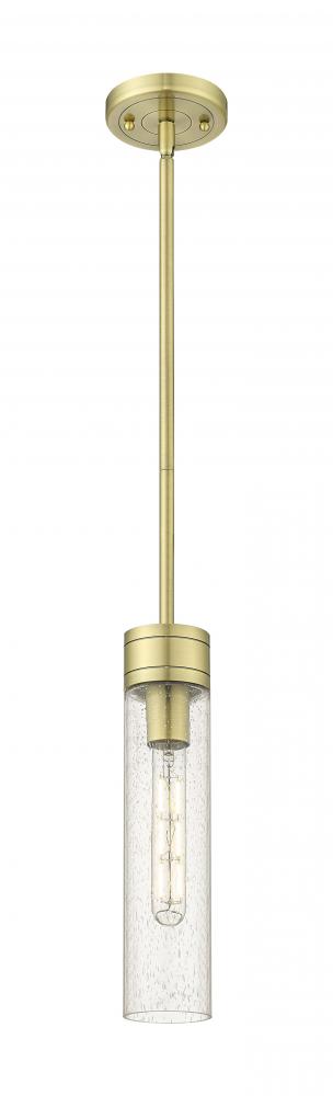 Boreas - 1 Light - 3 inch - Antique Brass - Stem Hung - Mini Pendant