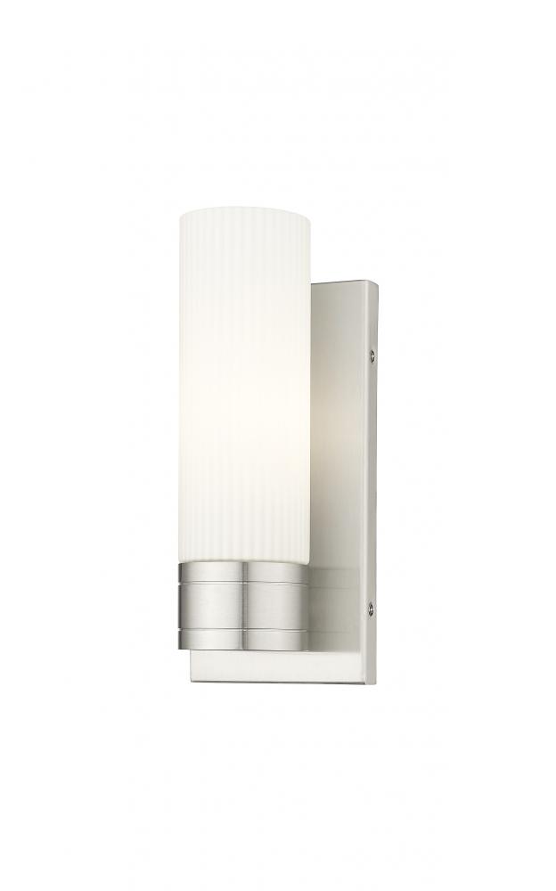 Boreas - 1 Light - 5 inch - Satin Nickel - Sconce