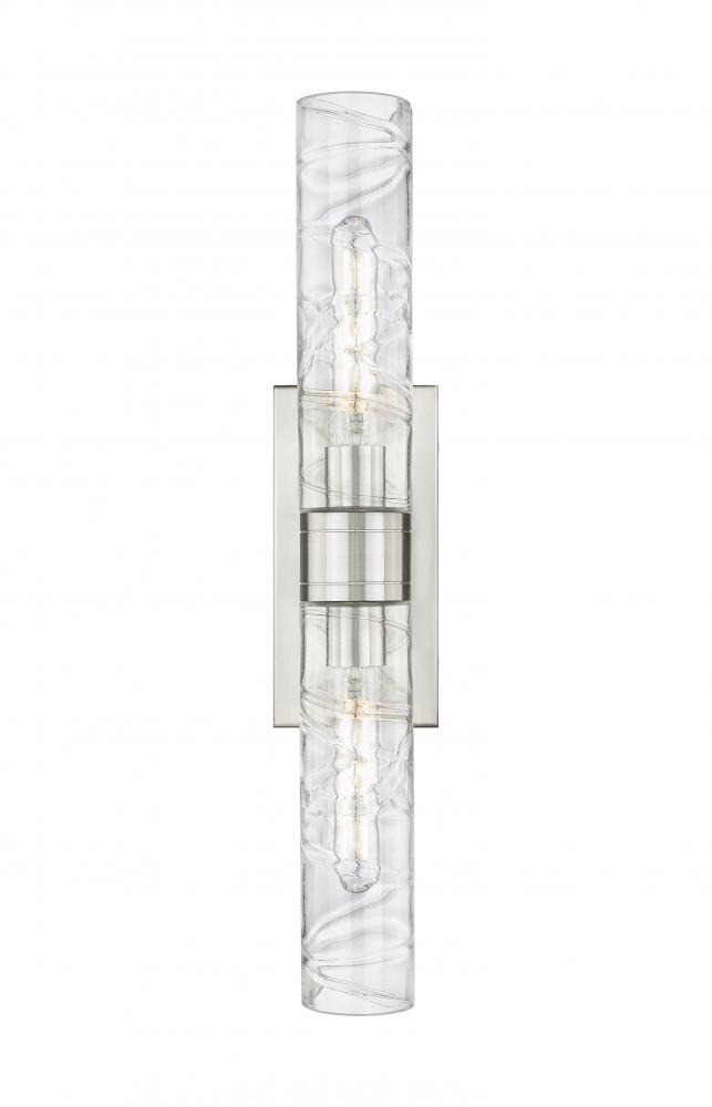 Boreas - 2 Light - 24 inch - Satin Nickel - Bath Vanity Light