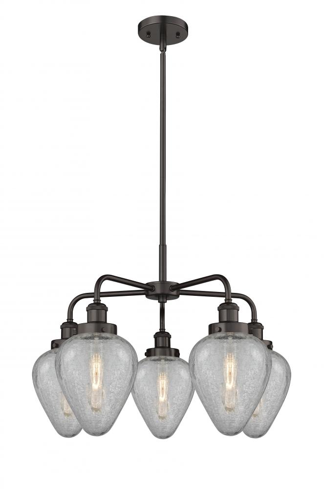 Geneseo - 5 Light - 25 inch - Oil Rubbed Bronze - Chandelier