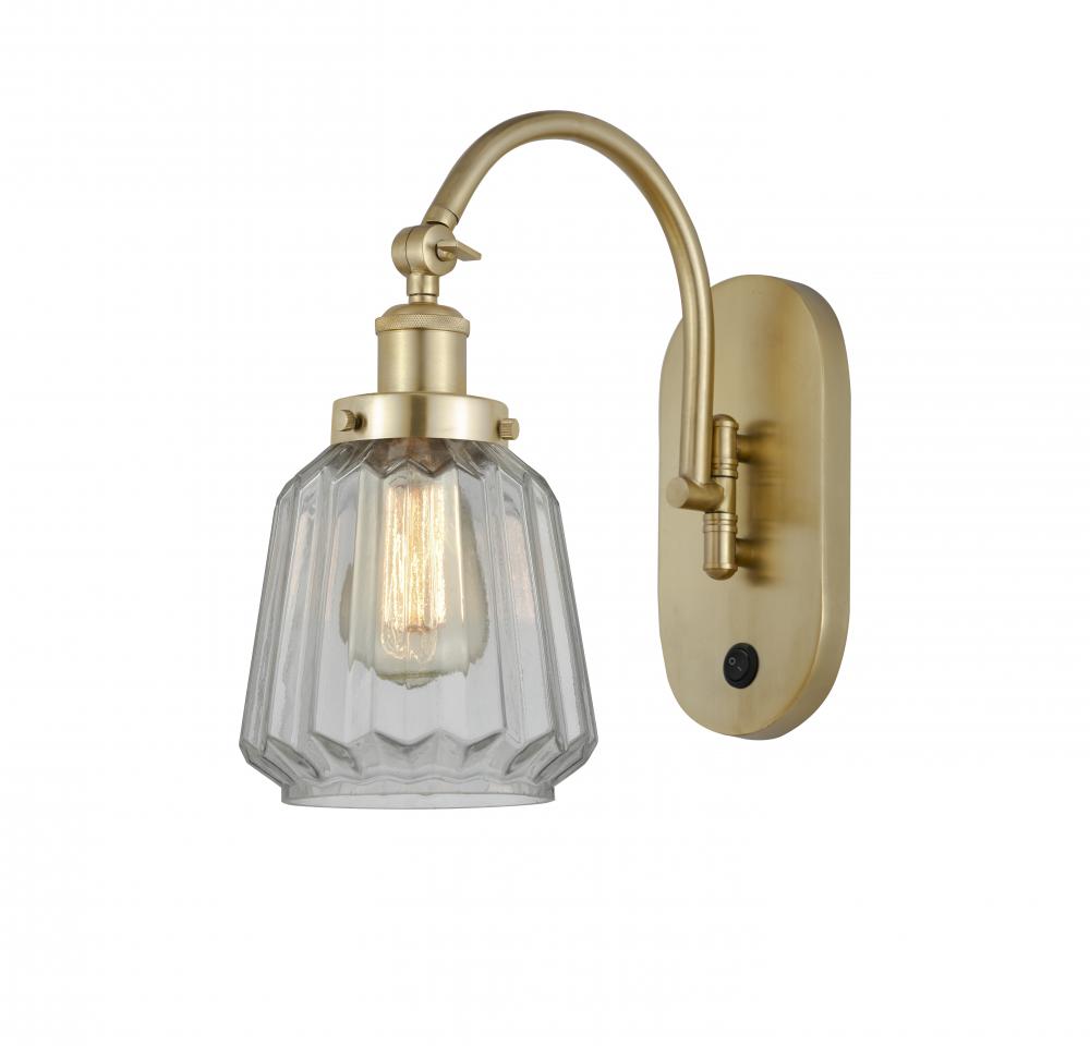 Chatham - 1 Light - 7 inch - Satin Gold - Sconce