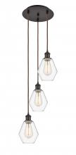 Innovations Lighting 113B-3P-OB-G652-6 - Cindyrella - 3 Light - 13 inch - Oil Rubbed Bronze - Cord Hung - Multi Pendant