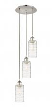 Innovations Lighting 113B-3P-PN-G434-7DE - Crown Point - 3 Light - 13 inch - Polished Nickel - Multi Pendant