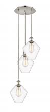 Innovations Lighting 113B-3P-PN-G652-8 - Cindyrella - 3 Light - 15 inch - Polished Nickel - Cord Hung - Multi Pendant