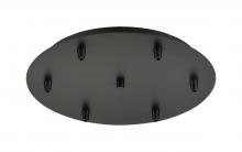 Innovations Lighting 116-OB - 6 Light Round Multi Port Canopy