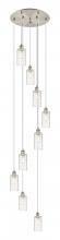 Innovations Lighting 119B-9P-SN-G434-7DE - Crown Point - 9 Light - 19 inch - Brushed Satin Nickel - Multi Pendant