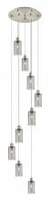  119B-9P-SN-G434-7SM - Crown Point - 9 Light - 19 inch - Brushed Satin Nickel - Multi Pendant