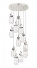  126-450-1P-PN-G450-6SCL - Malone - 12 Light - 25 inch - Polished Nickel - Multi Pendant