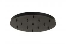  126-OB - 12 Light Round Multi Port Canopy