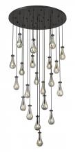 Innovations Lighting 148BK-451-1P-BK-G451-5SM-20 - Owego - 21 Light - 48 inch - Matte Black - Multi Pendant