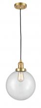 Innovations Lighting 201C-SG-G202-10 - Beacon - 1 Light - 10 inch - Satin Gold - Cord hung - Mini Pendant