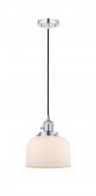 Innovations Lighting 201CSW-PC-G71 - Bell - 1 Light - 8 inch - Polished Chrome - Cord hung - Mini Pendant