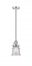 Innovations Lighting 201CSW-PN-G184S - Canton - 1 Light - 5 inch - Polished Nickel - Cord hung - Mini Pendant