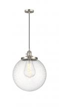 Innovations Lighting 201CSW-SN-G204-14 - Beacon - 1 Light - 14 inch - Brushed Satin Nickel - Cord hung - Mini Pendant