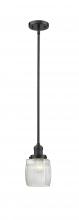 Innovations Lighting 201S-OB-G302 - Colton - 1 Light - 6 inch - Oil Rubbed Bronze - Stem Hung - Mini Pendant