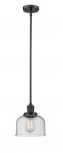 Innovations Lighting 201S-OB-G74 - Bell - 1 Light - 8 inch - Oil Rubbed Bronze - Stem Hung - Mini Pendant