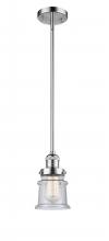 Innovations Lighting 201S-PC-G184S - Canton - 1 Light - 5 inch - Polished Chrome - Stem Hung - Mini Pendant