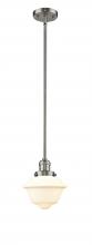 Innovations Lighting 201S-SN-G531 - Oxford - 1 Light - 8 inch - Brushed Satin Nickel - Stem Hung - Mini Pendant