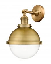 Innovations Lighting 203-BB-HFS-82-BB - Hampden - 1 Light - 9 inch - Brushed Brass - Sconce