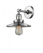 Innovations Lighting 203-PC-M7 - Railroad - 1 Light - 8 inch - Polished Chrome - Sconce