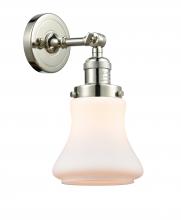  203-PN-G191 - Bellmont - 1 Light - 7 inch - Polished Nickel - Sconce