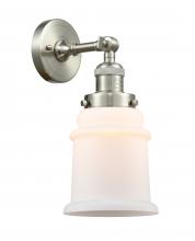 Innovations Lighting 203-SN-G181 - Canton - 1 Light - 7 inch - Brushed Satin Nickel - Sconce