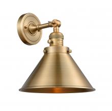  203SW-BB-M10-BB - Briarcliff - 1 Light - 10 inch - Brushed Brass - Sconce