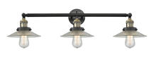  205-BAB-G2 - Halophane - 3 Light - 33 inch - Black Antique Brass - Bath Vanity Light