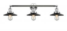 Innovations Lighting 205-PC-M6 - Railroad - 3 Light - 32 inch - Polished Chrome - Bath Vanity Light