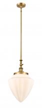 Innovations Lighting 206-BB-G661-12 - Bullet - 1 Light - 12 inch - Brushed Brass - Stem Hung - Mini Pendant