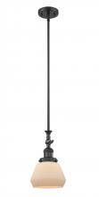 Innovations Lighting 206-BK-G171 - Fulton - 1 Light - 7 inch - Matte Black - Stem Hung - Mini Pendant