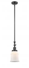  206-OB-G181 - Canton - 1 Light - 6 inch - Oil Rubbed Bronze - Stem Hung - Mini Pendant