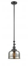 Innovations Lighting 206-OB-G78 - Bell - 1 Light - 8 inch - Oil Rubbed Bronze - Stem Hung - Mini Pendant