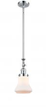  206-PC-G191 - Bellmont - 1 Light - 6 inch - Polished Chrome - Stem Hung - Mini Pendant